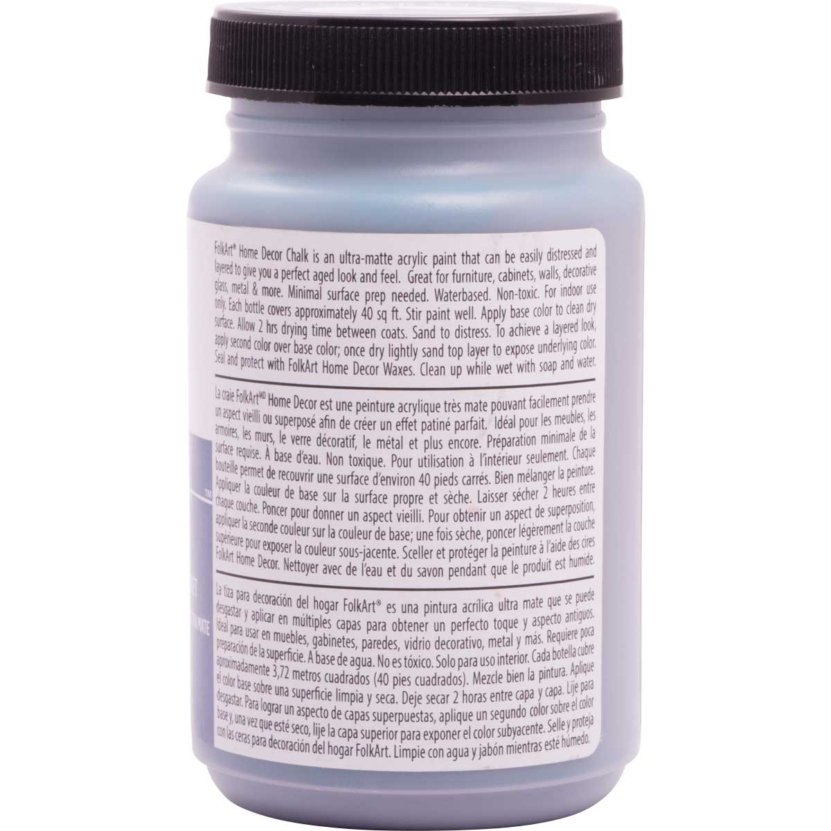 FolkArt Home Decor Chalk Paint 236ml Nantucket Blue