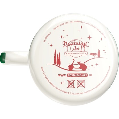 Nostalgic-Art Enamel Mug Vespa Italian Legend 8x8x8xcm