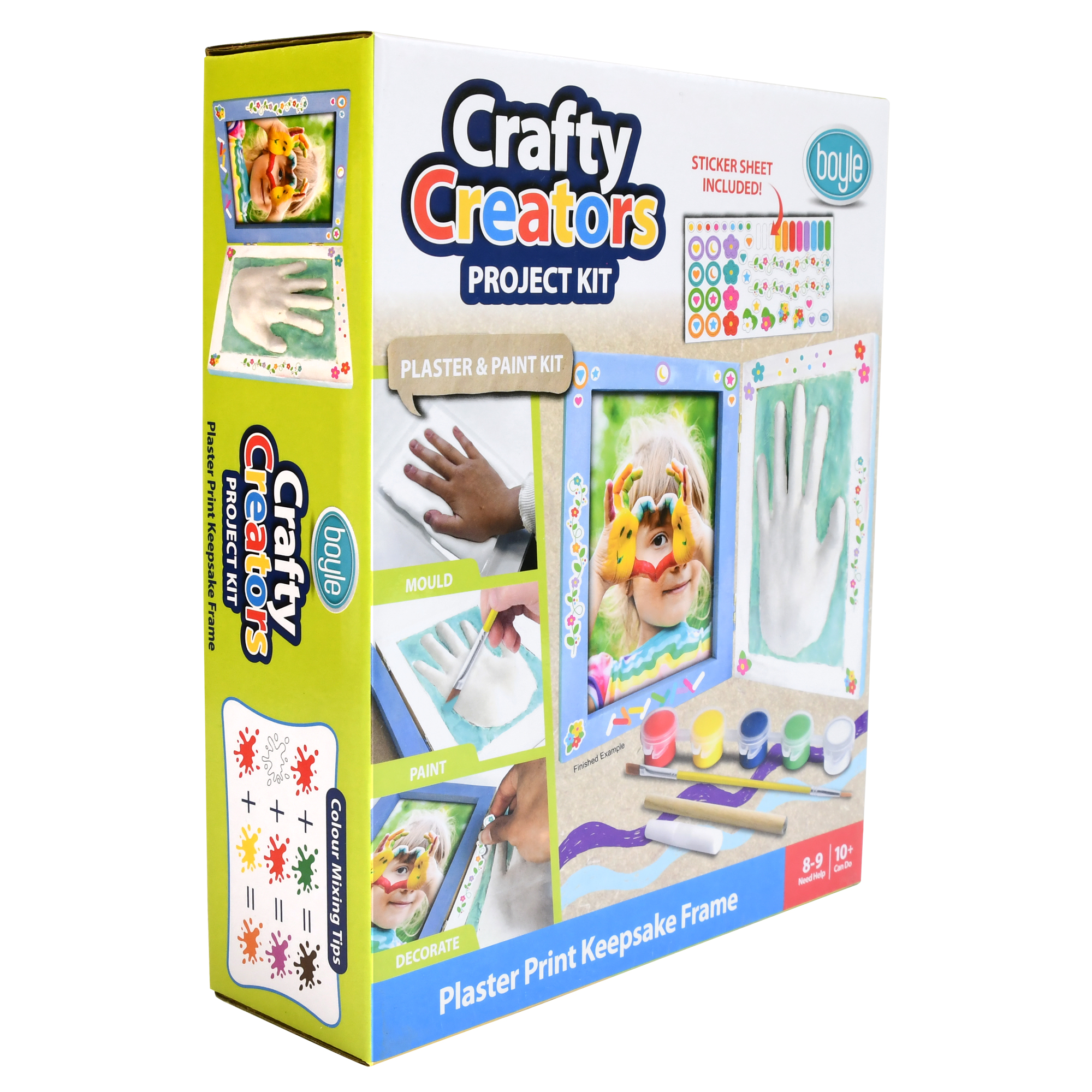 Crafty Creators Plaster Print Keepsake Frame Project Kit