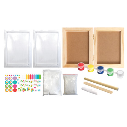 Crafty Creators Plaster Print Keepsake Frame Project Kit