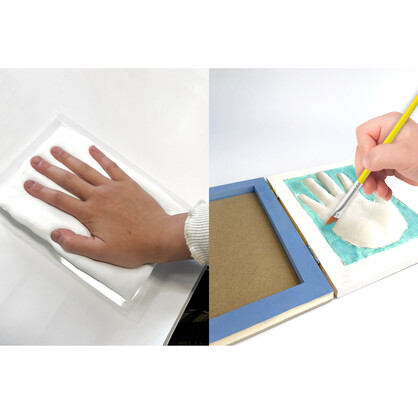 Crafty Creators Plaster Print Keepsake Frame Project Kit