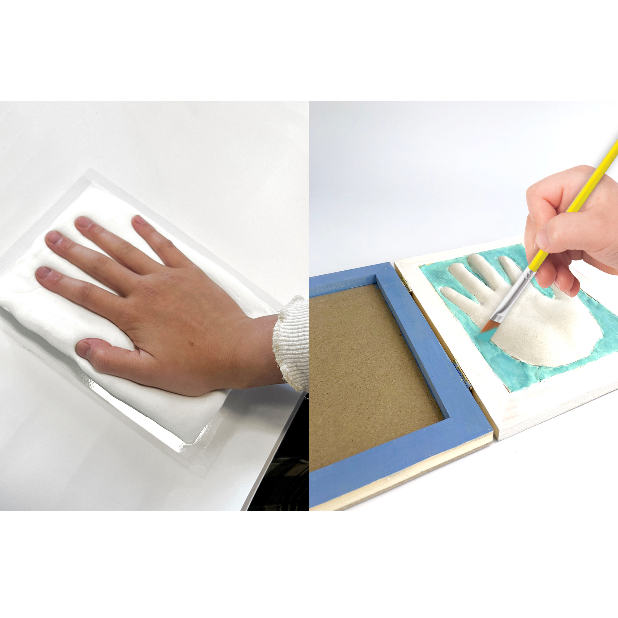 Crafty Creators Plaster Print Keepsake Frame Project Kit