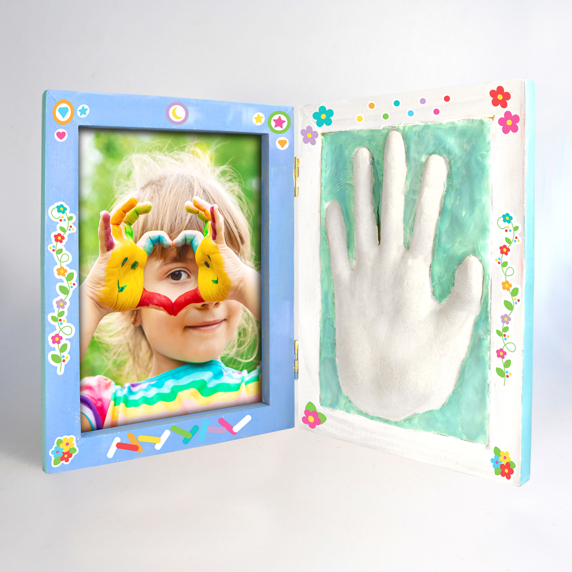 Crafty Creators Plaster Print Keepsake Frame Project Kit
