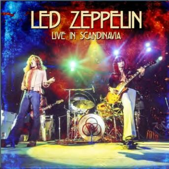 LP Vinyl - Led Zeppelin - Live Scandinavia 30x30cm