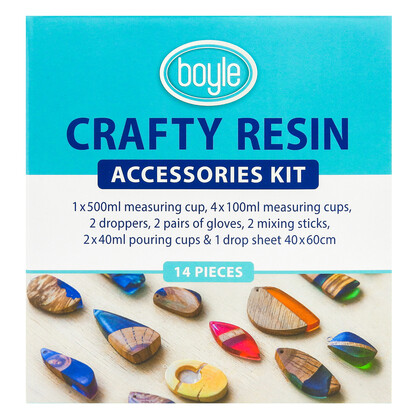 Boyle Crafty Resin Accessories Kit