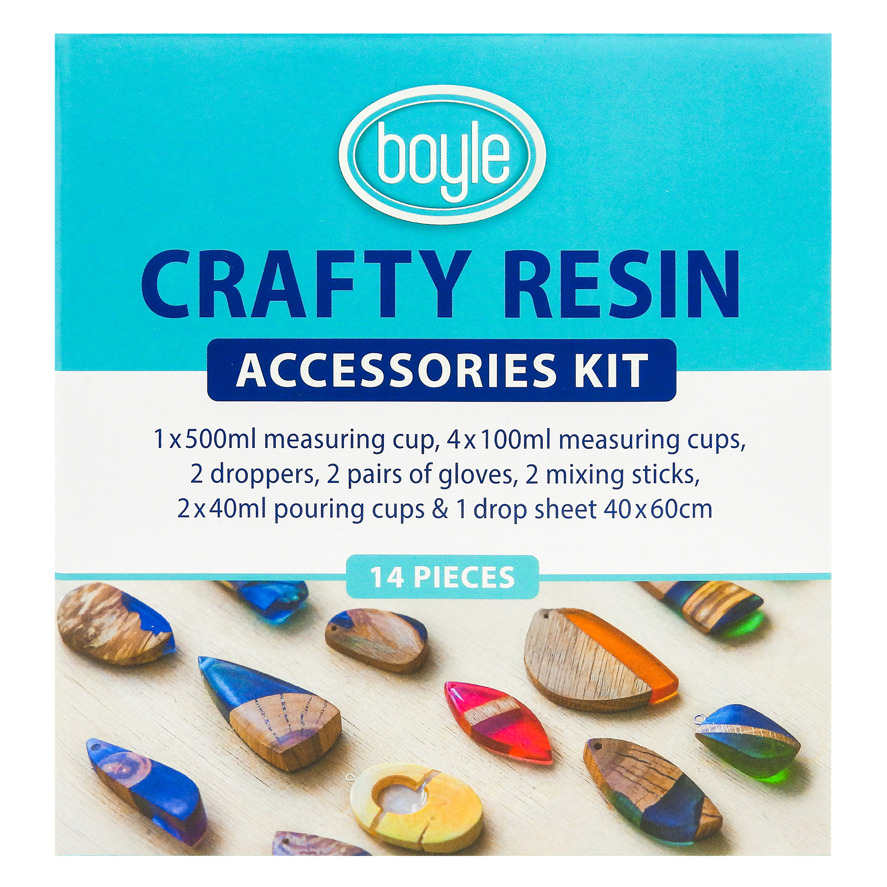 Boyle Crafty Resin Accessories Kit