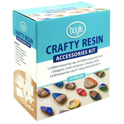 Boyle Crafty Resin Accessories Kit
