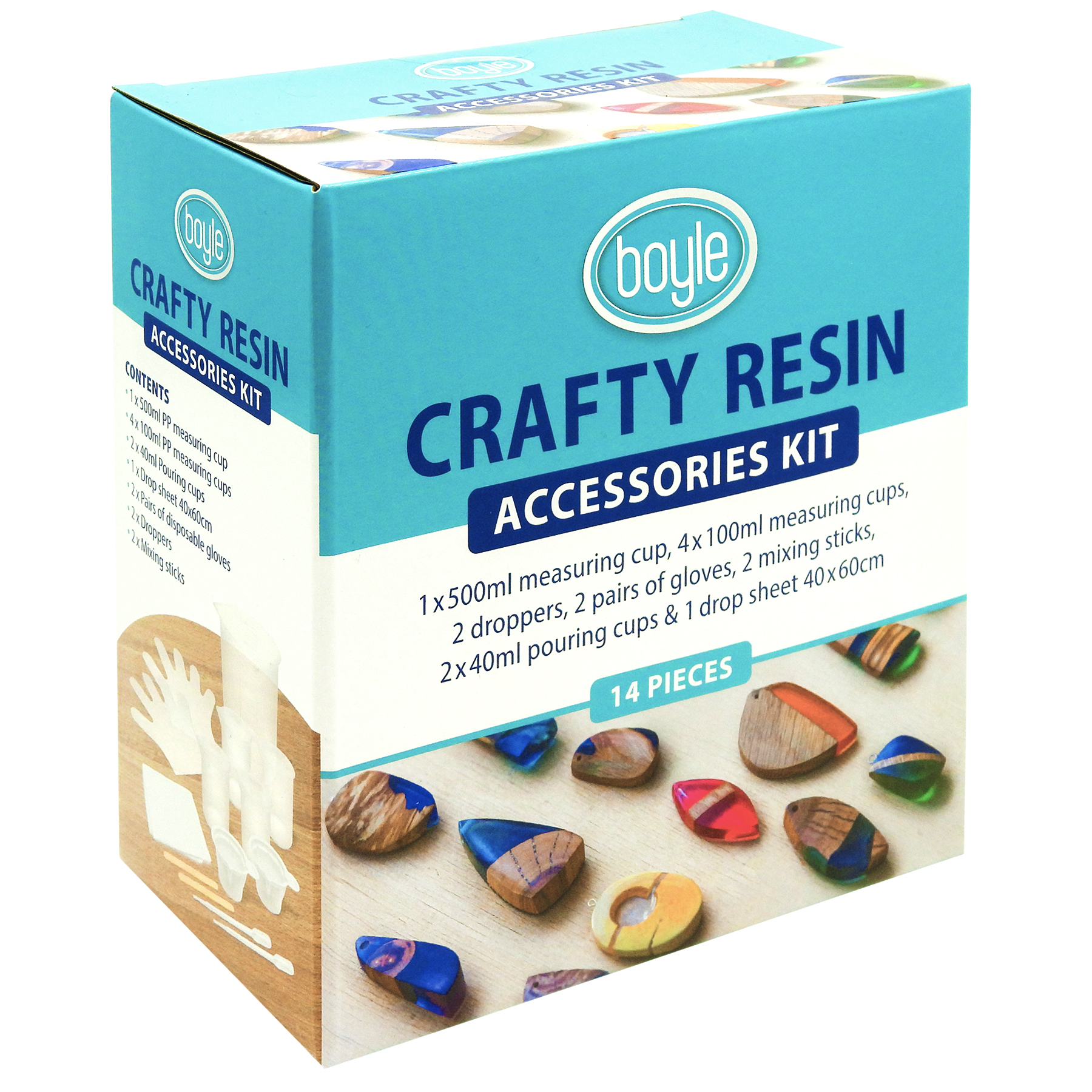 Boyle Crafty Resin Accessories Kit