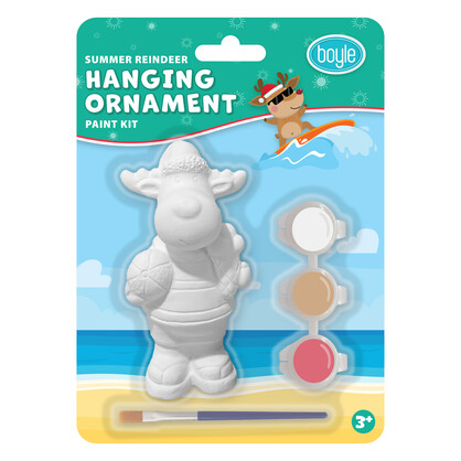 Hanging Ornament Paint Kit - Summer Reindeer