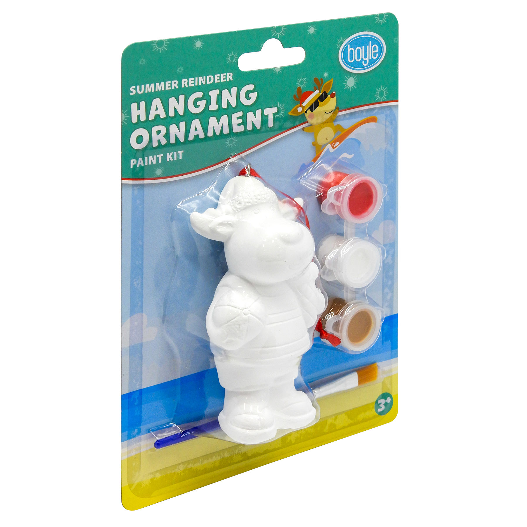 Hanging Ornament Paint Kit - Summer Reindeer