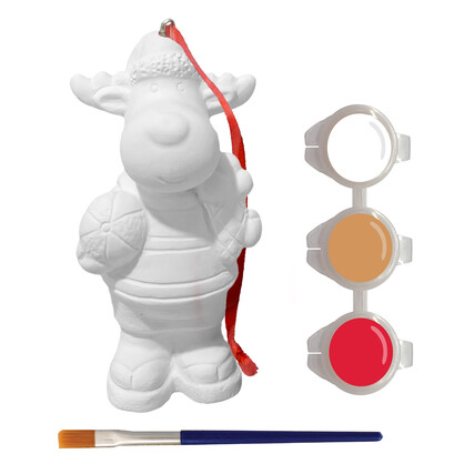 Hanging Ornament Paint Kit - Summer Reindeer