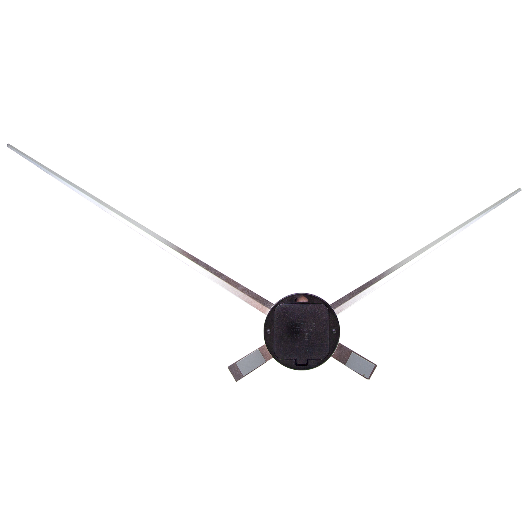 NeXtime Hands Wall Clock 85cm - Walnut