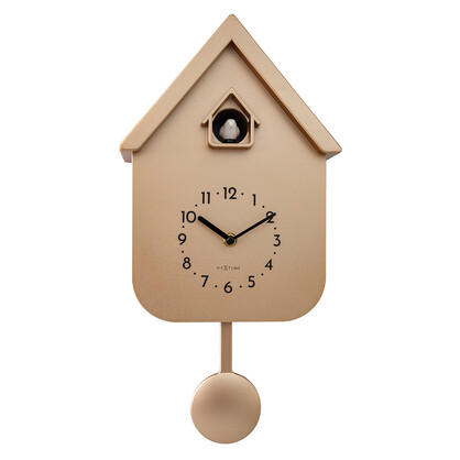 NeXtime Twitter Cuckoo Wall Clock 21.5x41.5x8.5cm - Rose Gold