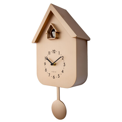 NeXtime Twitter Cuckoo Wall Clock 21.5x41.5x8.5cm - Rose Gold