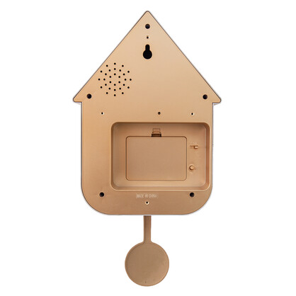 NeXtime Twitter Cuckoo Wall Clock 21.5x41.5x8.5cm - Rose Gold