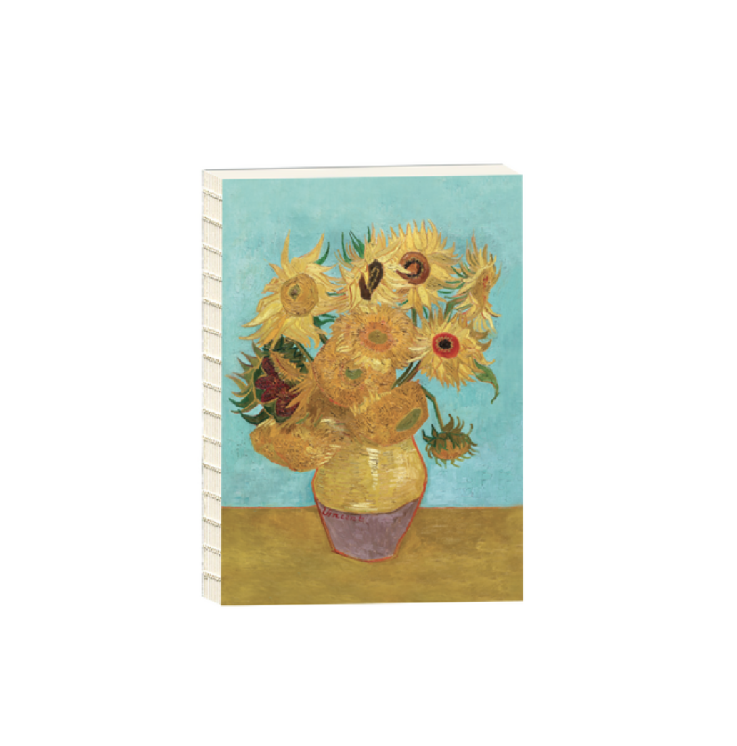 Sunflowers Open Back Sketchbook, A5