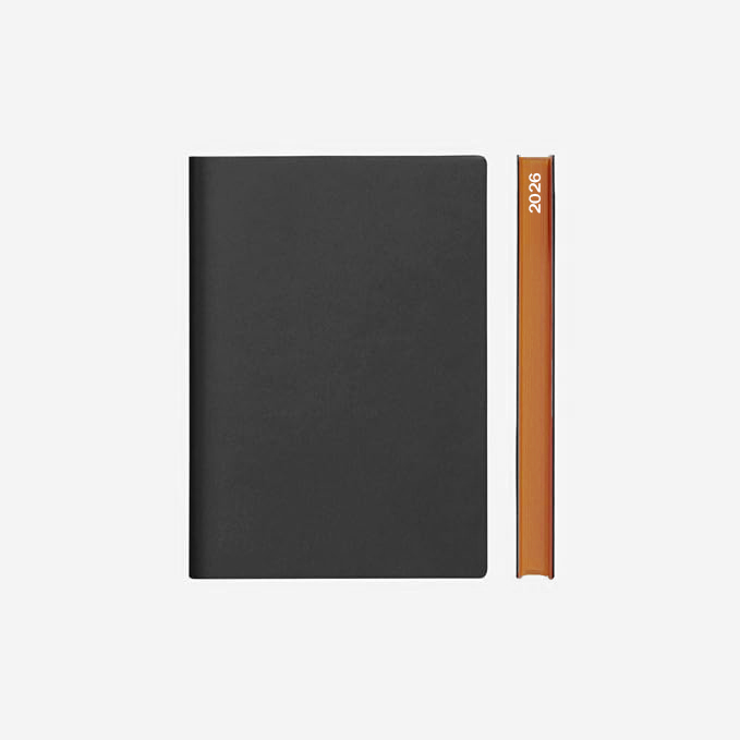 Daycraft (Day-To-Page) 2026 Diary, Black