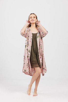 Amelie cotton & Lace slip. Asst colours
