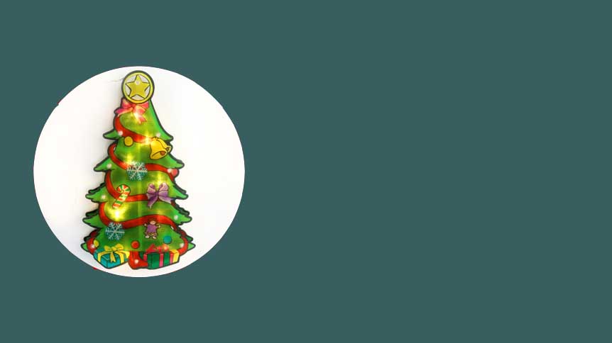 Small Window Suction Cup Hanging Light