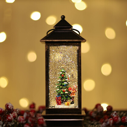 Christmas Malta Lantern Large / Xmas Tree