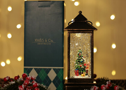 Christmas Malta Lantern Large / Xmas Tree