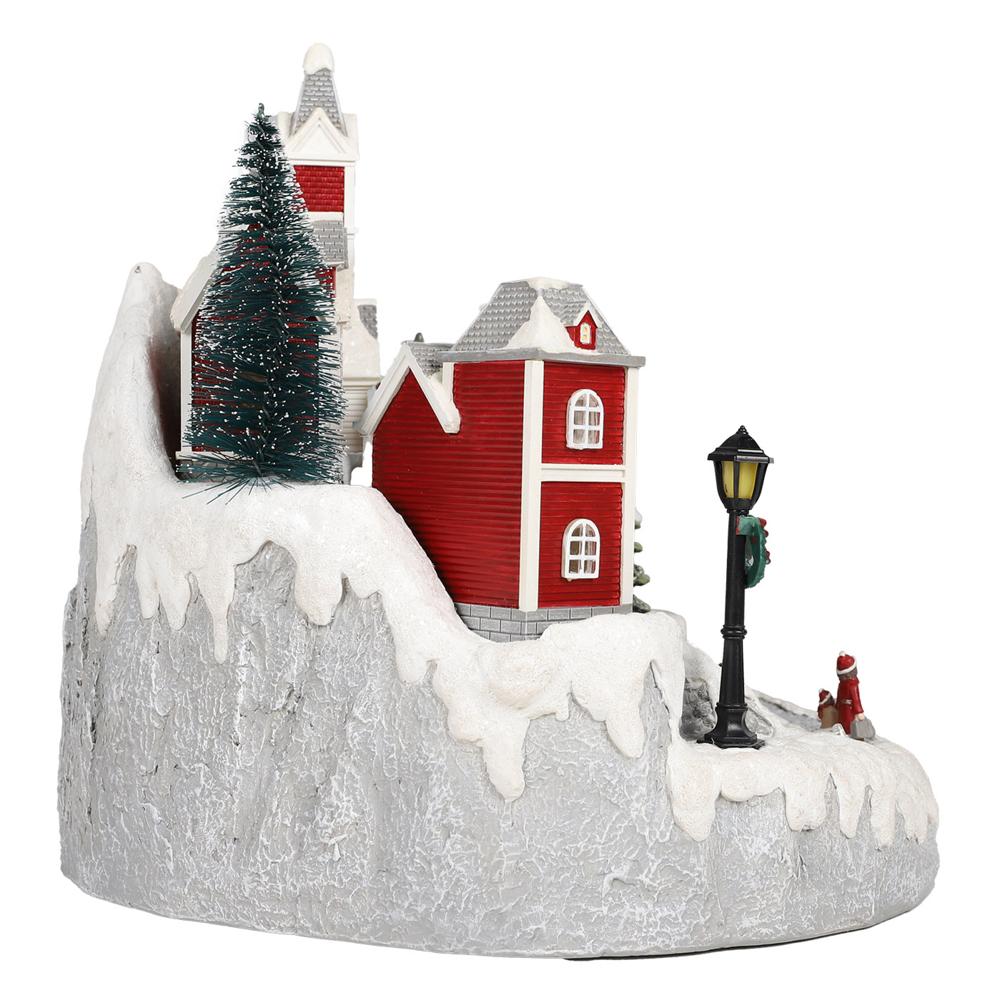 Wholesale LED Christmas Village with Moving Train Xmas & Co. Fieldfolio