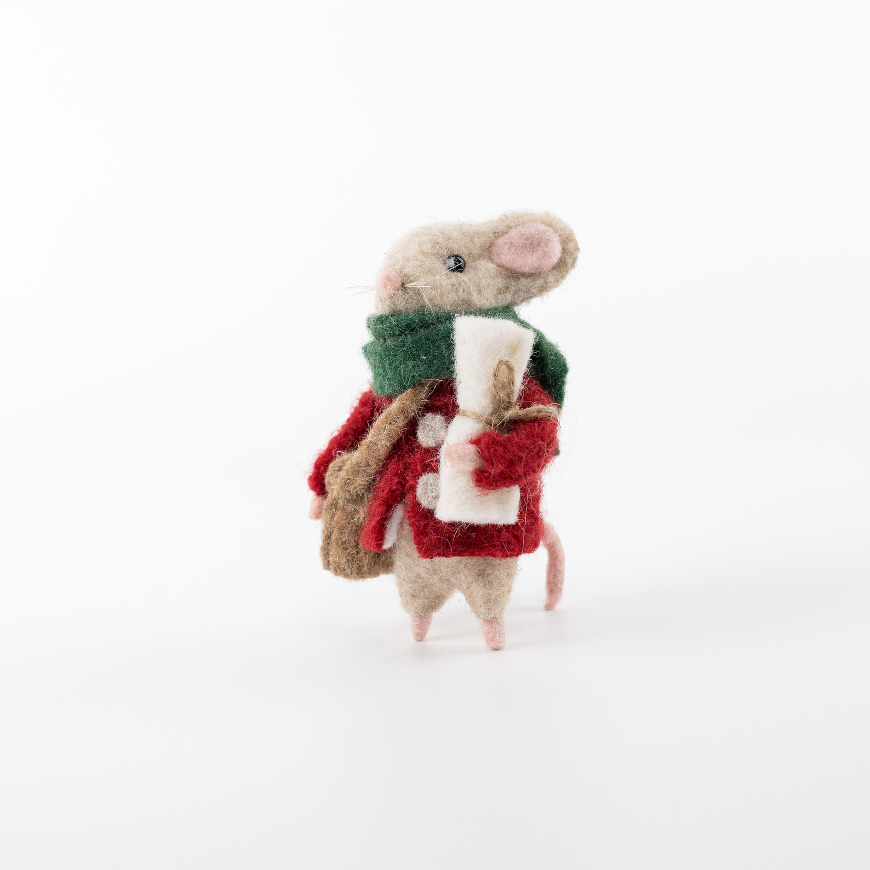 Wholesale Felt Mouse Postman - Xmas & Co. - Fieldfolio