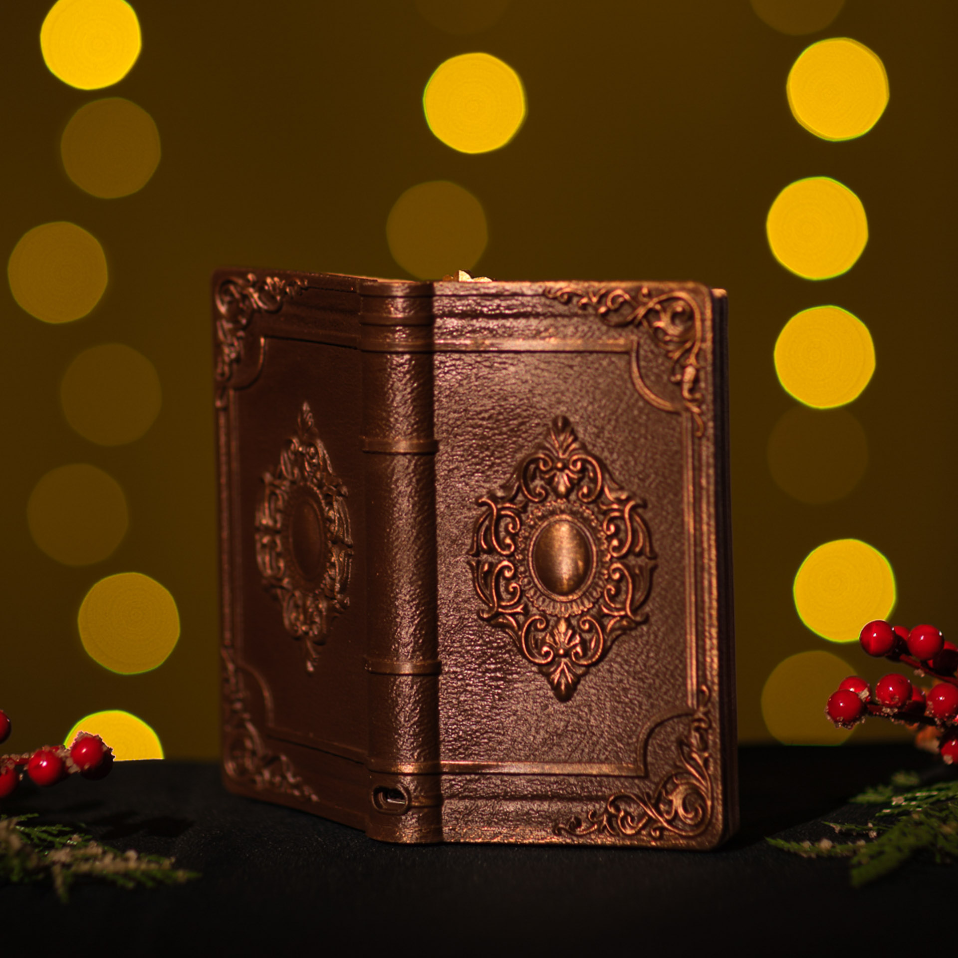 Snowing Xmas Book / Nativity