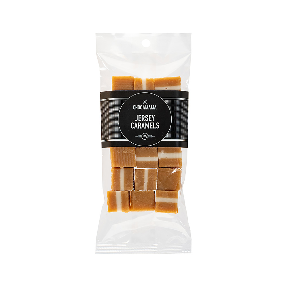 Wholesale Jersey Caramels 175g Chocamama Fieldfolio