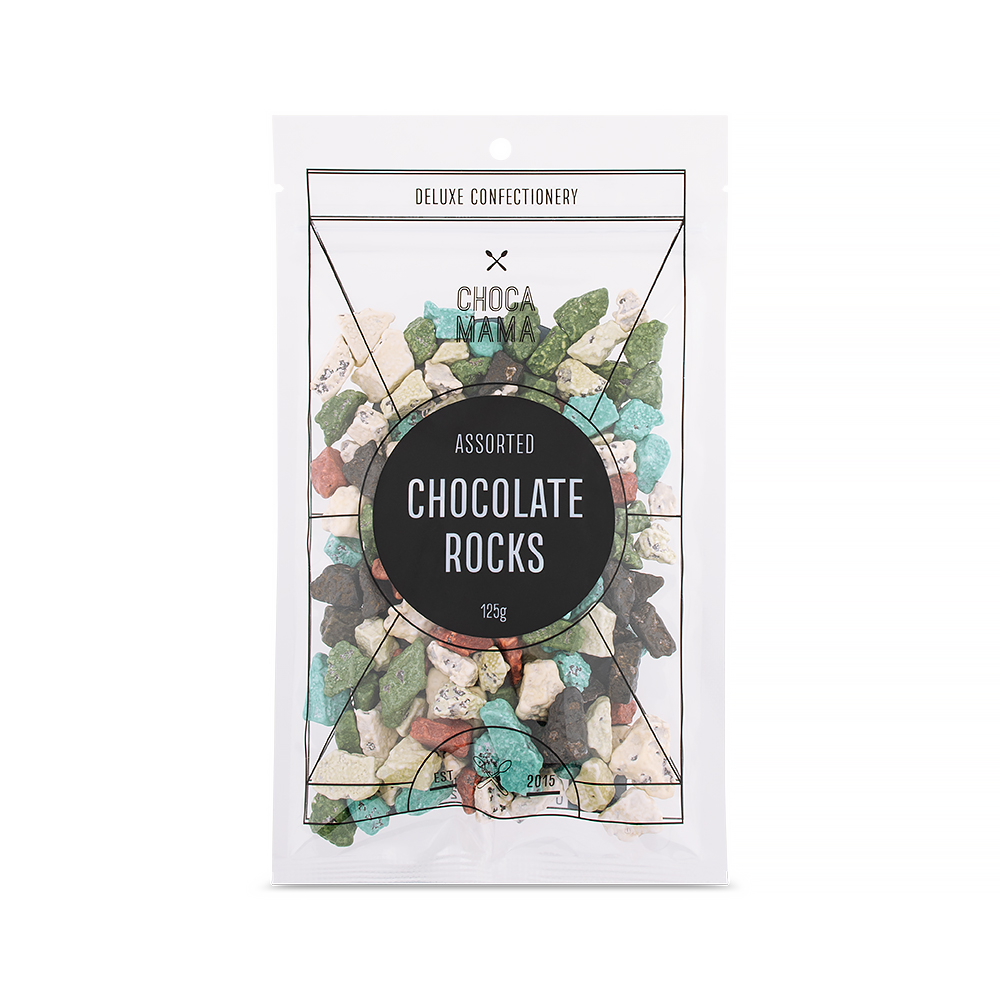 Chocolate Rocks 125g.
