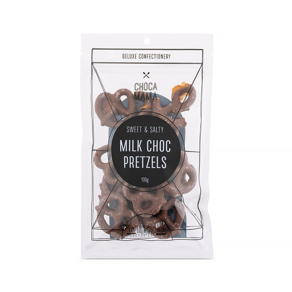 Milk Chocolate Pretzels 100g
