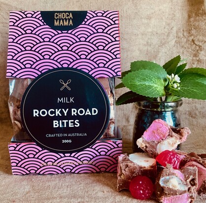 Milk Rocky Road Bites 200g - medium stand up box