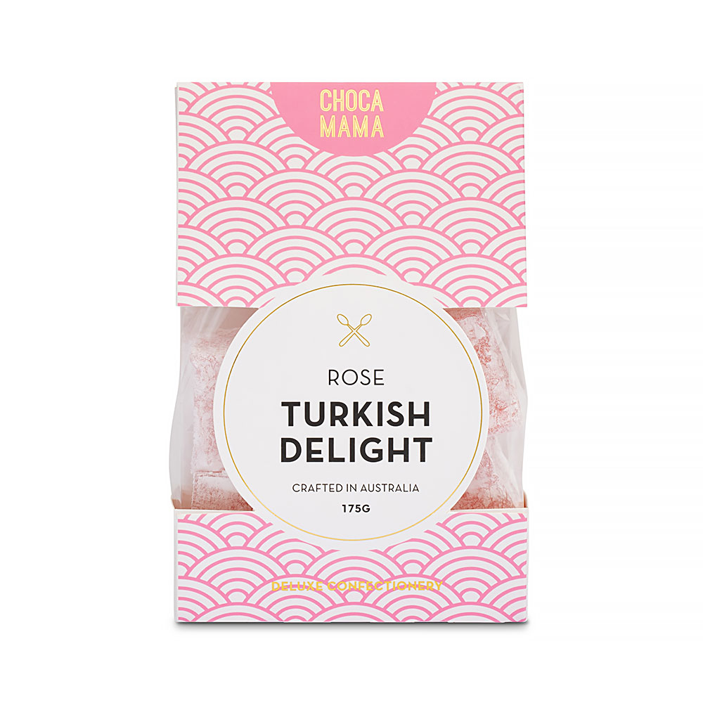 Rose Turkish Delight 175g - small stand up box