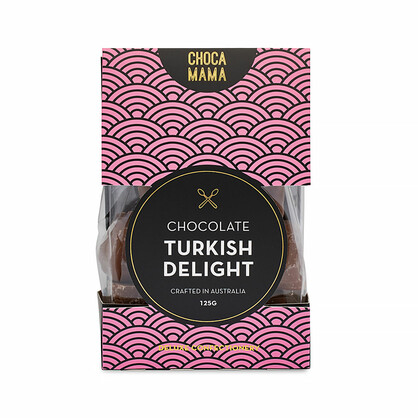 Chocolate Turkish Delight 125g - small stand up box