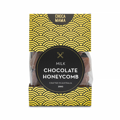Milk Chocolate Honeycomb 200g - medium stand up box