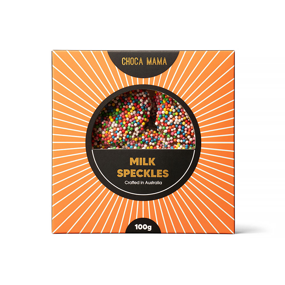 Milk Chocolate Speckles 100g