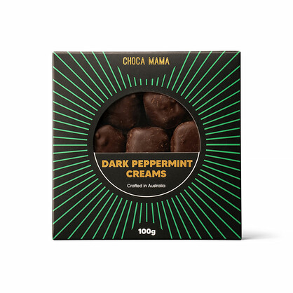 Dark Chocolate Peppermint Creams 100g