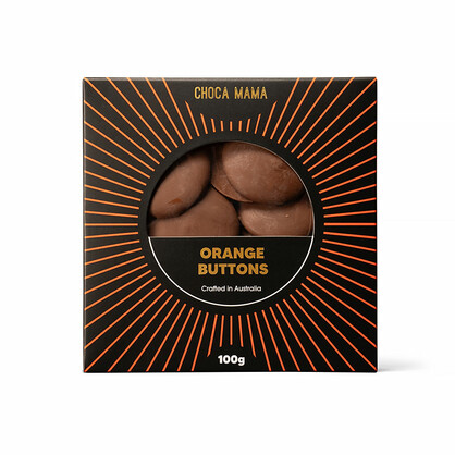Milk Chocolate Orange Buttons 100g