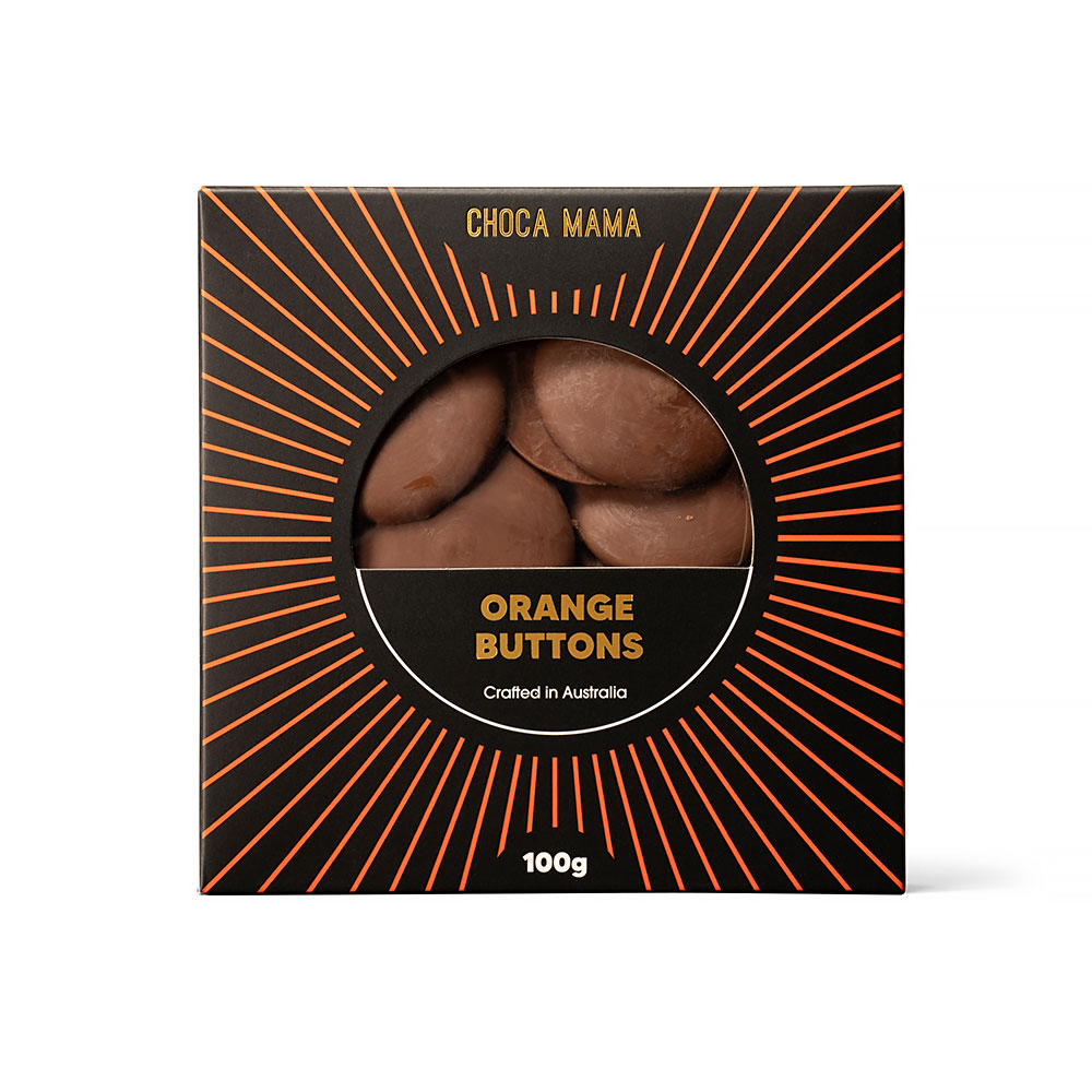 Milk Chocolate Orange Buttons 100g