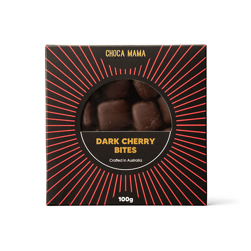 Dark Chocolate Cherry Bites 100g