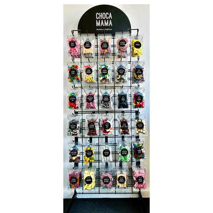 Large Hang Sell Package with FREE Mesh Display Stand