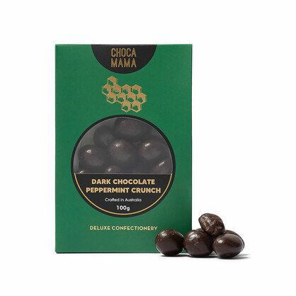 Dark Peppermint Crunch 100g