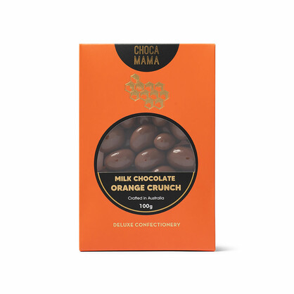 Milk Chocolate Orange Crunch 100g
