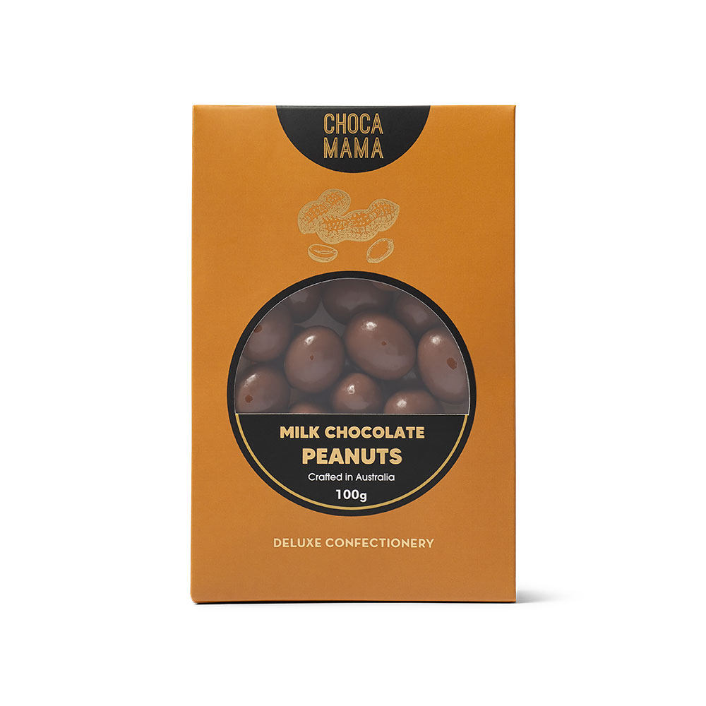 Milk Chocolate Peanuts 100g