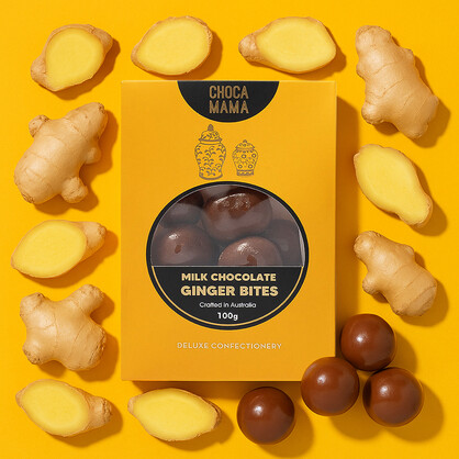 Milk Chocolate Ginger 100g
