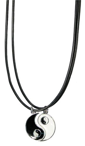 P1078  YINYANG BEST FRIENDS 2 CHOKERS