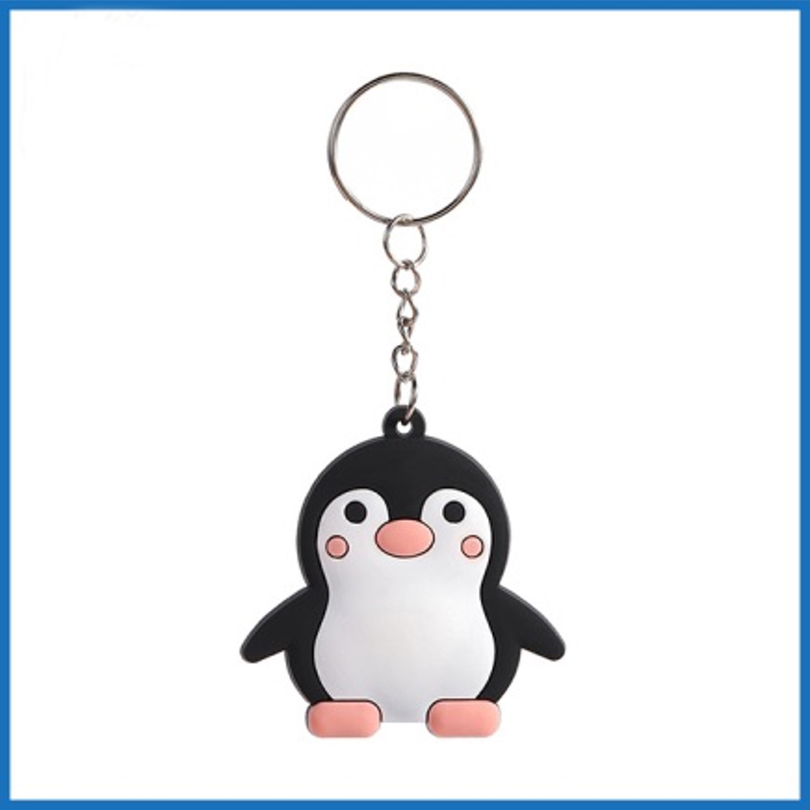 K7502 FIMO PENGUIN KEYRING