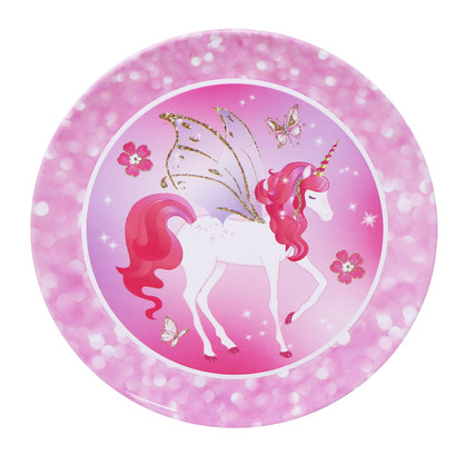 Unicorn Princess 15 Piece Tin Tea Set In Carry Case