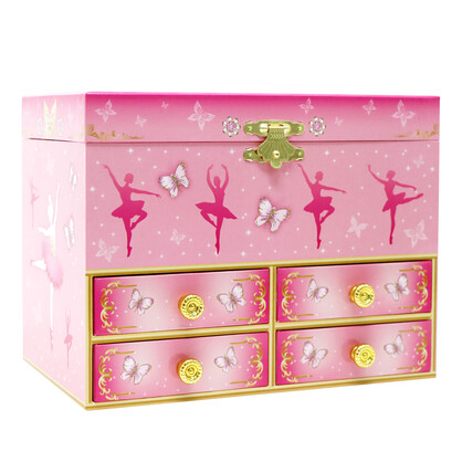 Butterfly Ballet Medium Musical Jewellery Box