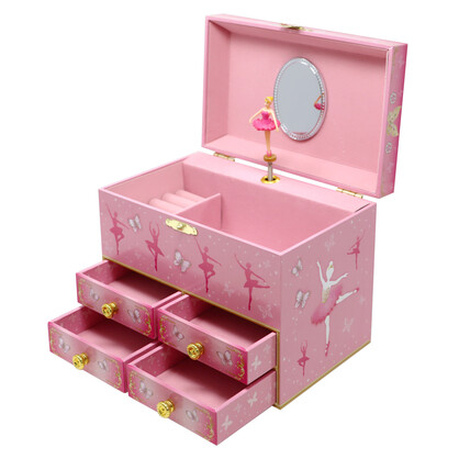 Butterfly Ballet Medium Musical Jewellery Box